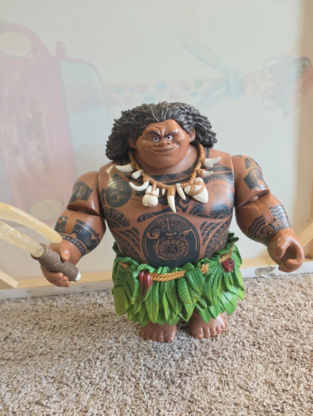 Disney Store Maui Talking Action Figure - Large Size